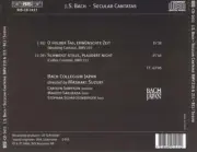 BACH: SECULAR CANTATAS NEW CD