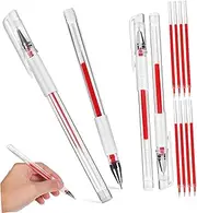 Happyyami 4 Pcs Eyebrow Mapping Pen Multi Functional Tattooing Tool with Refills for Precise Designs and Comfortable Grip for Microblading and Skin Marking