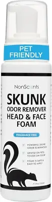 Skunk Odor Remover Head & Face Foam – Easily Eliminate Skunk Odor from Pets, Car