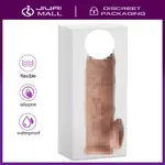 MEN DILDO EXTENDER REUSABLE CONDOMS EXTENSION DICK SLEEVES C