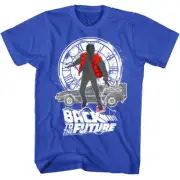 Back to The Future Marty McFly Silhouette Men's T Shirt