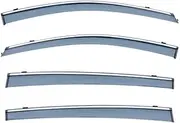 Window Visor Wind for Nissan Latio 2004-2016 Car Window Visor Awning Shelters Windshield Side Window Rain Sun Shade(N-03)