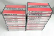 Ampex 370 60min Cassettes, Box of 19 - New Old Stock, Free Shipping