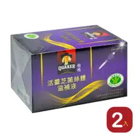 在飛比找ETMall東森購物網優惠-【QUAKER 桂格】活靈芝菌絲體滋補液X2盒 60ml*6