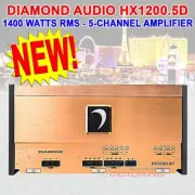 DIAMOND AUDIO HX1200.5 1400W RMS HEX-SERIES 5-CHANNEL CLASS-D CAR AMPLIFIER AMP