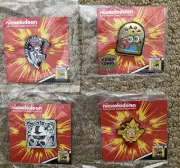 SDCC 2022 Exclusive Nickelodeon Enamel Pin Set: Appa, Danny, Gary, Cynthia