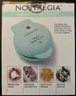 Nostalgia - MyMini Waffle Maker - Teal!