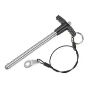 T Handle Lock Pins, 8mm Dia. 90mm Usage Length Push-Button Ball Locking Pin