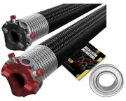 Garage Door Torsion Spring 218x1.75x24 - PAIR with Steel Bearing