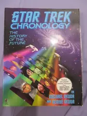 STAR TREK ~ CHRONOLOGY ~ THE HISTORY OF THE FUTURE ~ 1996 ~ 342 PAGES