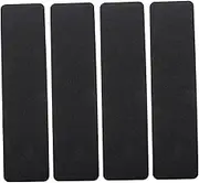 DOITOOL 4pcs Anti- Grip Tape for Stairs Safety Strips Pre-Cut Non-Skid Tape for Slippery High Adhesion Each