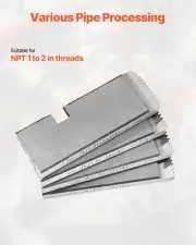 Threading Machine Dies 1"-2" NPT Pipe Dies 4 Pcs Right-Handed Fit RIDGID