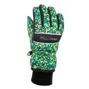 Arctix Boy's Whiteout Insulated Ski / Snow Gloves, Large 14-16, Ice Block Green