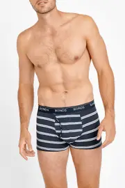 [Bonds] Bonds Men's Guyfront Trunk in Stripe 1T8 Size: XS XS Stripe 1T8
