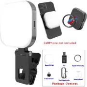 Selfie Light with Front Back Phone Clip High Power 20 LED 2000mAh Rechargeable