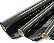 5% VLT 12" in X 100' Ft (12In X 1200In) Heat & UV Block Window Tint A