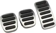 CHPGKGVNVT Car Pedals Accelerator Fuel Gas Brake Pedal Pad Cover Slip Resistance for Volvo V40 V50 C30 C70 S40 2013-2018 Accessories Pedals(MT Pedal)