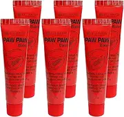 Paw Paw Ointment 25g - Pack of 6 Multi-Purpose Balm, for Lips, Skin, Hair, Cuticles, Nails and Beauty Finish. Made in Australia. Papaw enriched with vitamin E.