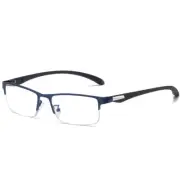 New Unisex Business Myopia Glasses for Men Metal Half Frame minus Eyeglasses ant