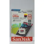 SANDISK ULTRA MICRO SD 64GB A1 120MB / S MICRO SDXC UHS-I MI
