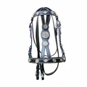 Western Horse Handmade Bridle in Baroque Style Pure Leather Fancy Horse Bridle