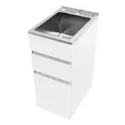 Everhard Nugleam 35L White Drawer System Laundry Unit