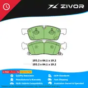 New PROTEX Brake Pads For JEEP GRAND CHEROKEE OVERLAND WK 5.7L EZD #DB2216UP