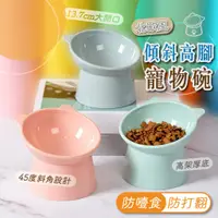 在飛比找蝦皮購物優惠-寵物高腳碗 寵物食盆 架高碗 飼料碗 貓狗通用碗 貓咪碗 狗