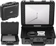 Comprehensive Storage Box for Starlink Mini Accessories – Durable PP Shell, EVA Interior, Waterproof, with Handle for Portability, Lockable for Extra Security, Perfect for Travel and Safe Storage