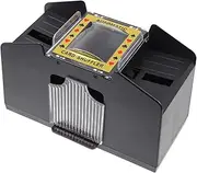Hohopeti 4 Deck Poker Card Electric Poker Machine Poker Set Card for Home Party