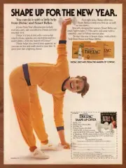 1980 Dietac Diet Capsules Drops Tablets Vintage Print Ad/Poster Health Fitness