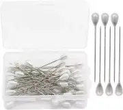 Sewing Pins for Fabric, Corsage Pins, Pearl Headed Pins, Straight Sewing Pins