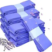 Dazhtu 12 Pack Nappy Bin Refills, 4.5mNappy Bags Plastic Diaper Pail Refill Bags Set With fragrance, Compatible with Angelcare and Spross Diaper,Genie,Twist & Click and all others, purple