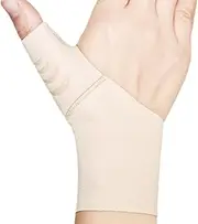 Wrist Brace with Thumb Support, Stretchable Wrist Hand Thumb Gloves, Thumb Stabilizer for Tendonitis, Unisex Wrist Splint to Fit Left or Right Hand Lear-au