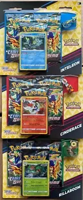 Pokemon TCG Cenit Supremo (Crown Zenith) 3 booster pack Blister Set SPANISH