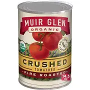 Muir Glen Organic Crushed Fire Roasted Canned Tomatoes 14.5 oz. Pack of 12