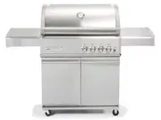 CROSSRAY 4-Burner Gas BBQ with Trolley
