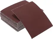 X AUTOHAUX Universal 4.49Inch x 5.51Inch 240 Grit Sanding Discs Hook & Loop Sanding Sheets Aluminum Oxide 50 Pcs