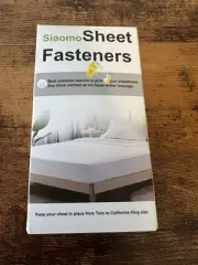 Siaomo Sheet Fasteners 2 Way Long SHeet Strap 1"W 38" to 90"L