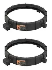 2) Pentair 59052900 Clean Clear Pool Spa Filter Predator Locking Ring Assemblies