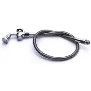 T&S Brass B-0072-HP 72" Pre-Rinse Flexible Stainless Steel Hose & Adapters