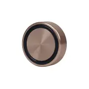 1PC Tube Amplifier Speaker 44X17mm Gold Plated Straight Aluminum Feet Pad