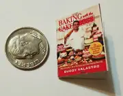 Miniature Dollhouse CookBook Barbie 1/12 Scale Cake Boss Baking Dessert B