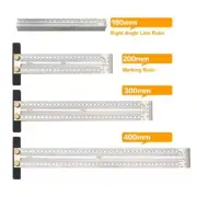 1pc High-precision T Type Square Ruler Woodworking Aluminum Alloy Scriber To~RR