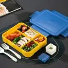 Conveniently Portable 1330ml Children's Microwave Safe Lunch Container