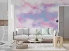 3D Colorful Sky clouds Wallpaper Wall Murals Removable Wallpaper