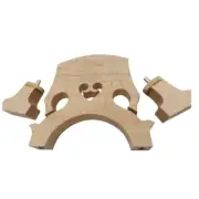 1 pcs upright Double Bass Separate Bridge maple bass parts Metal Screws 1/2