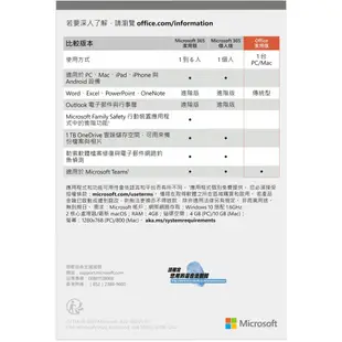 微軟 Microsoft Office 2021 家用版 中文PKC盒裝 (無光碟) 文書處理 盒裝版 軟體