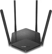 Mercusys AX1500 Wi-Fi 6 Router, Dual-Band, Wired/ Wireless, OFDMA, MU-MIMO, 4 High-Gain Antennas, Gigabit Ports, Smart Connect, WPA3 Security, Power Saving, Parental Control, Guest Network (MR60X)