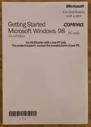 COMPAQ - Getting Started Microsoft Windows 98 (NOS Manual)